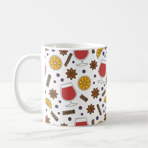 Gluhwein christmas warm drink ingredients coffee mug