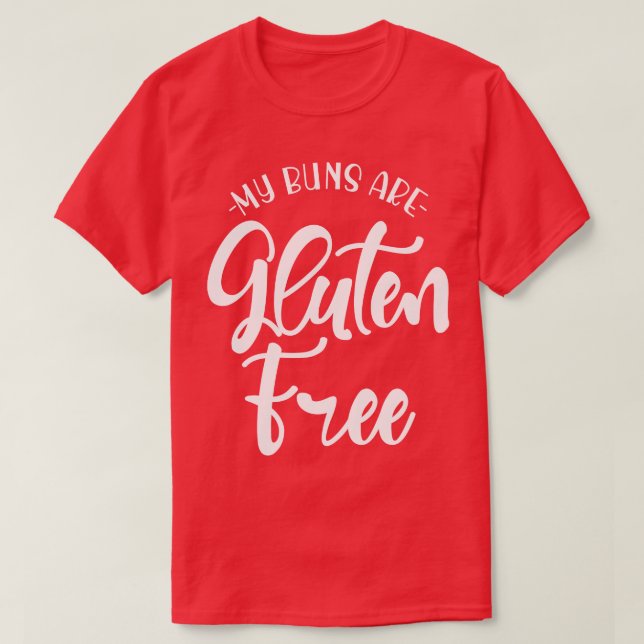 Gluten Free Baker Gift Celiac Disease Gluten Free  T-Shirt (Design Front)