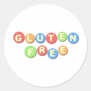 Gluten Free Celiac Classic Round Sticker