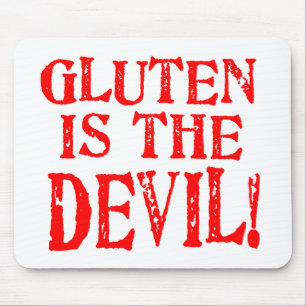 Gluten Free Celiac Designs No Way Mouse Pad
