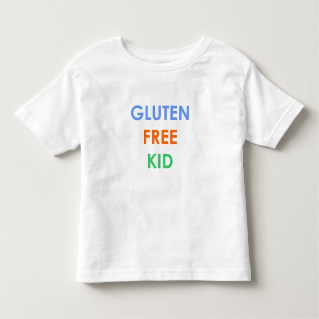 Gluten Free Celiac Kid Tshirt (Front)