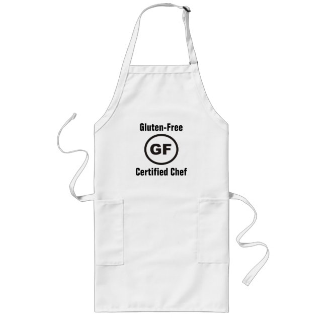 Gluten Free Certified Chef Long Apron (Front)