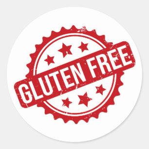 Gluten Free Classic Round Sticker