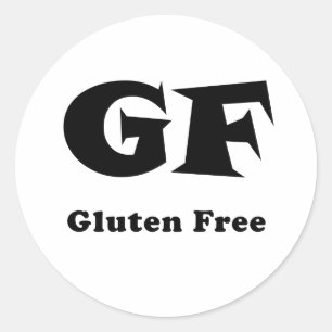 Gluten Free Classic Round Sticker