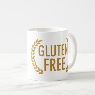 Gluten Free Food Allergy Warning Coffee Mug
