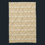 Gluten Free Food Allergy Warning Tea Towel<br><div class="desc">Gluten free kitchen towel to be used by someone who is GF only. Remind others in your house not to use this at home unless they have not eaten any wheat. A cute gift for someone with Celiac disease,  wheat intolerance,  or gluten allergy.</div>