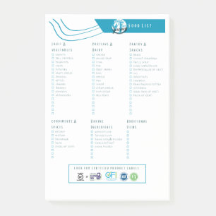Gluten Free Food List Grocery List Notepad
