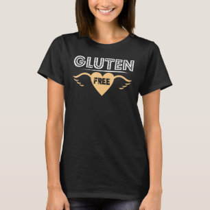 Gluten Free For People With A Big Heart Wheat Celi T-Shirt