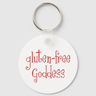 Gluten Free Goddess Key Ring
