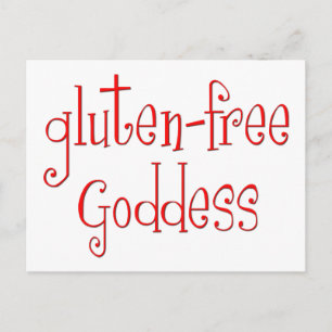 Gluten Free Goddess Postcard