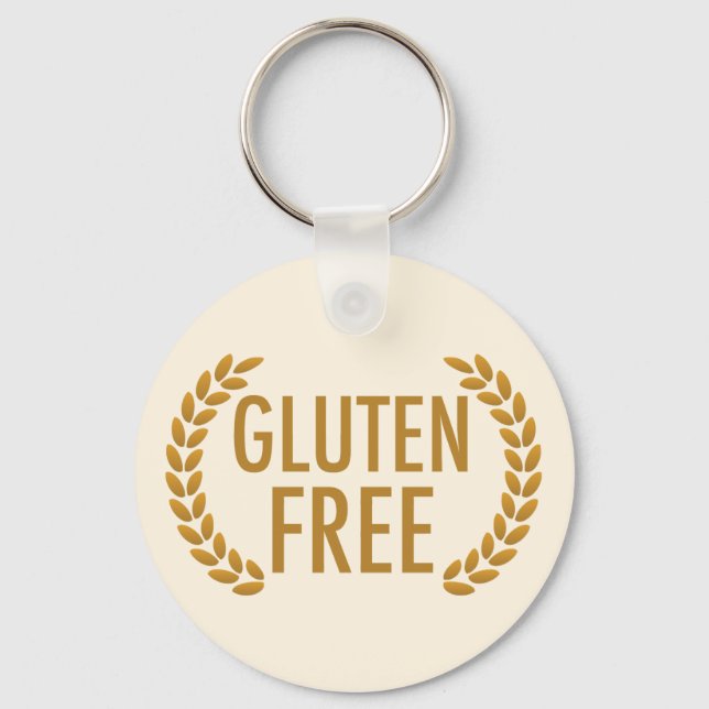 Gluten Free Key Ring (Front)