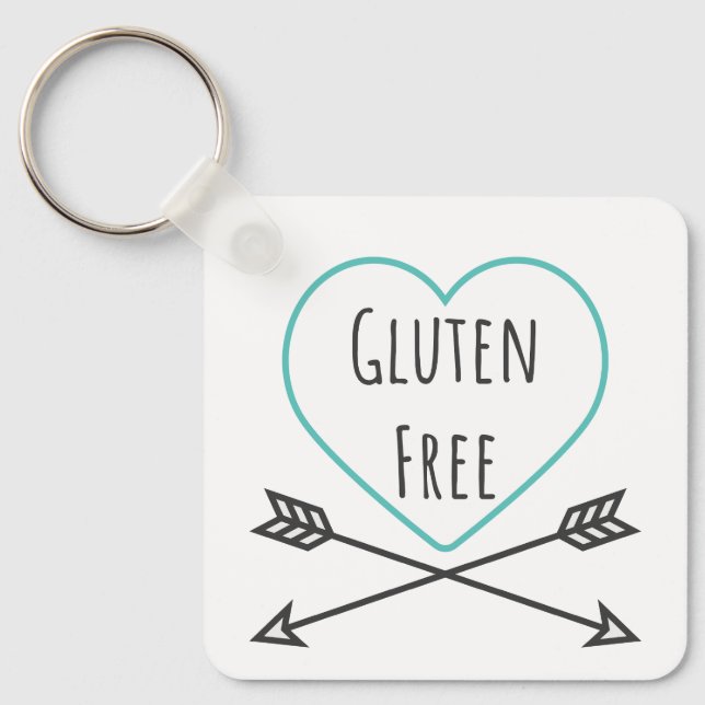 Gluten Free Keychain (Front)