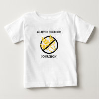 Gluten Free Kid Personalised No Gluten Celiac