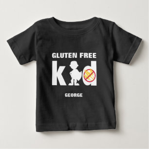 Gluten Free Kid Super Boy Celiac Shirt