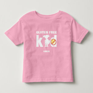 Gluten Free Kid Super Girl Celiac Shirt