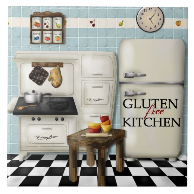 Gluten Free Kitchen Tile (Front)