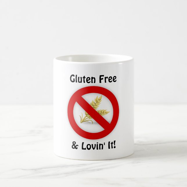 Gluten Free & Lovin' It Mug (Center)