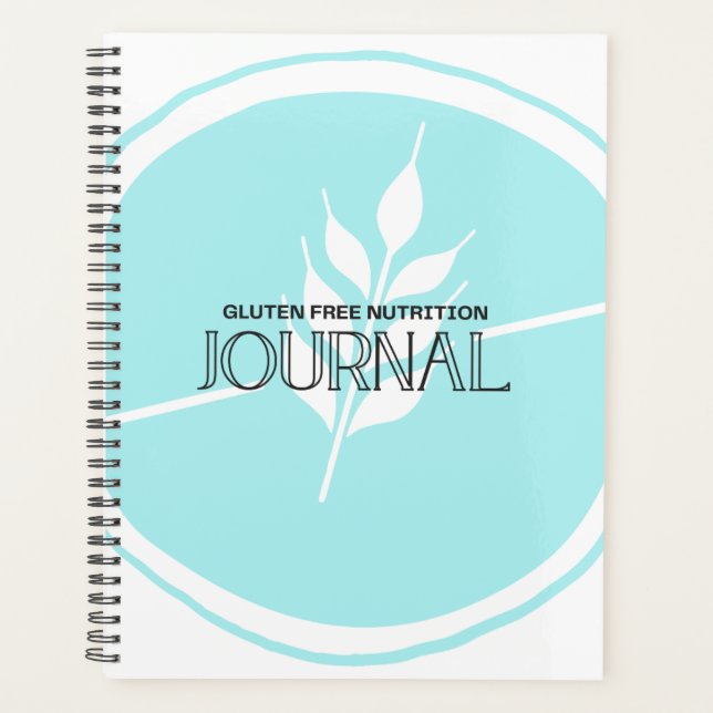 Gluten Free Nutrition Journal Planner (Front)