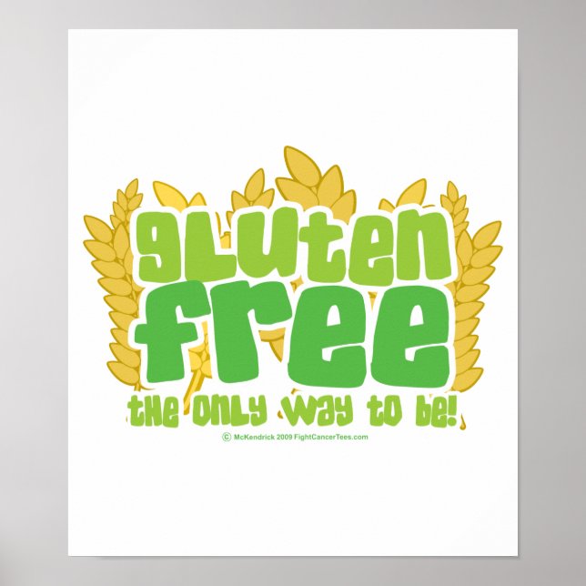 Gluten Free Poster (Front)