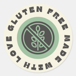 Gluten Free Product Label