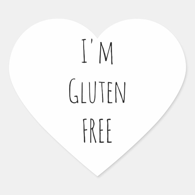Gluten free stickers (Front)