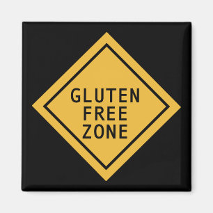 Gluten Free Zone Magnet