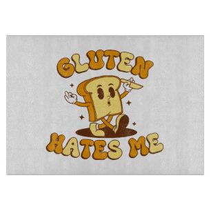 Gluten Hates Me Cutting Board