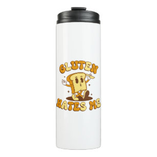 Gluten Hates Me Thermal Tumbler