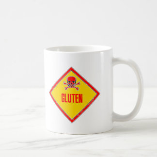 Gluten Poison Warning Coffee Mug