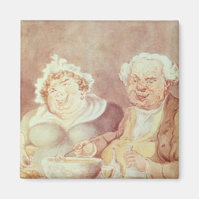 Gluttons, c.1800-05 magnet (Front)