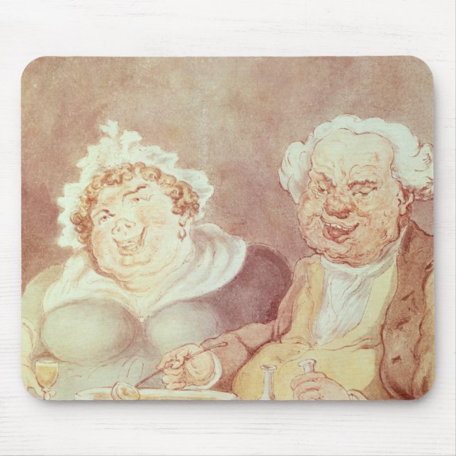 Gluttons, c.1800-05 mouse pad (Front)