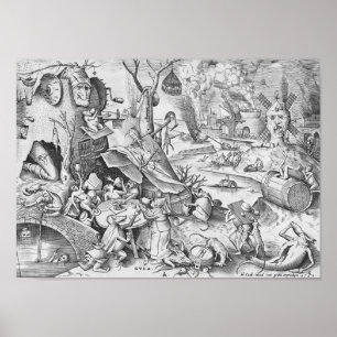 Gluttony (Gula), The Seven Deadly Sins Poster