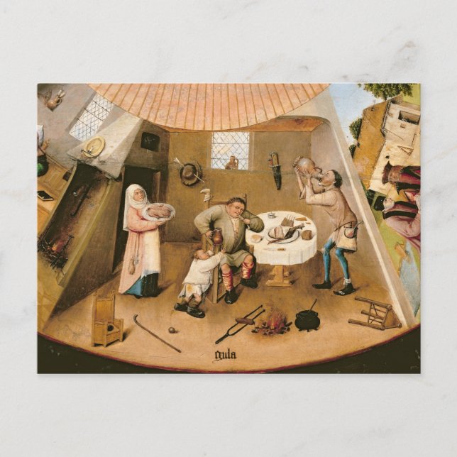 Gluttony Postcard (Front)