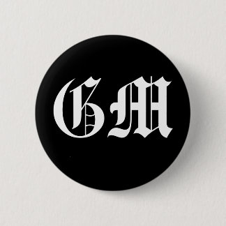 GM 6 CM ROUND BADGE