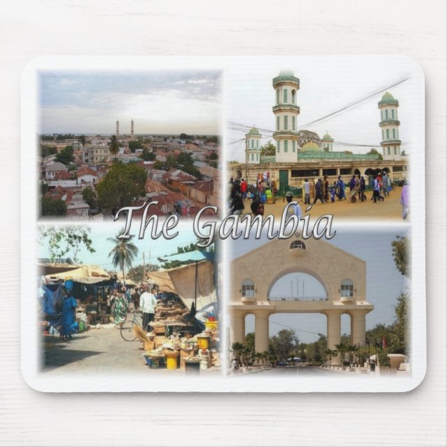GM Gambia - Mouse Pad (Front)