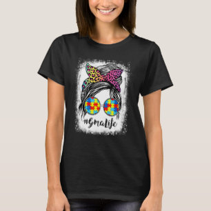 Gma Life Bleached Gma Life Rainbow Leopard Messy B T-Shirt