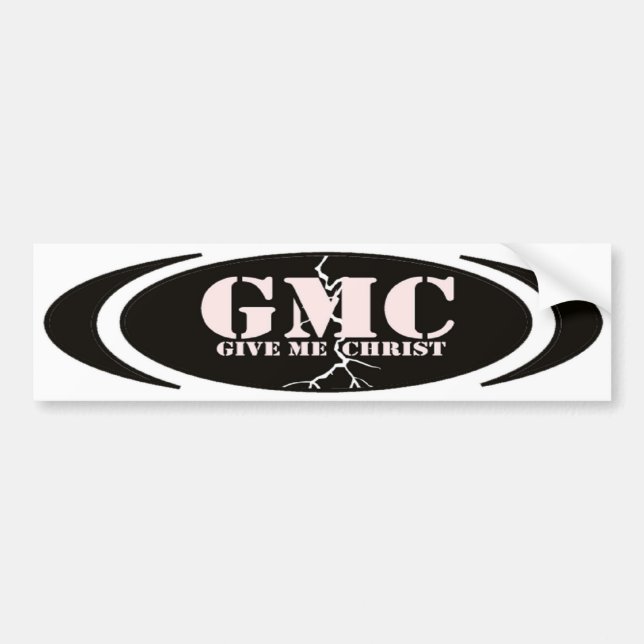 GMC Bumper Sticker (Front)