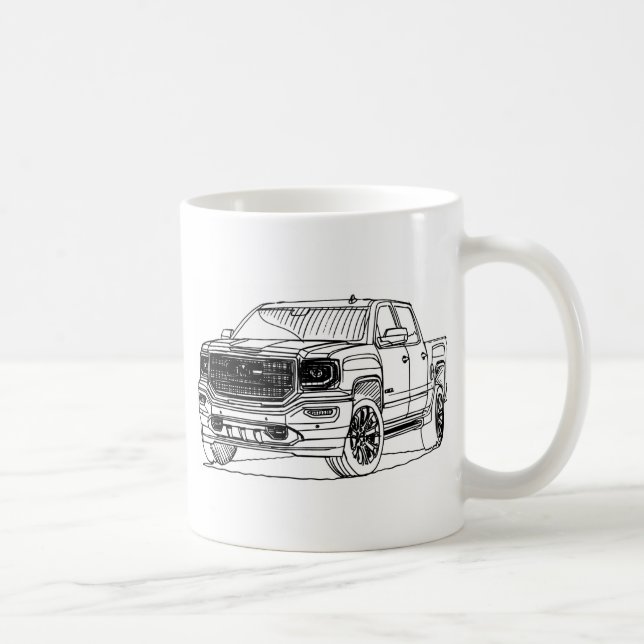 GMC Sierra 2016 Coffee Mug (Right)