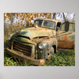 GMC Truck Poster