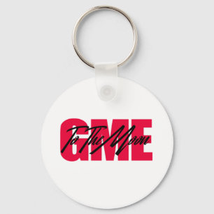 Gme To The Moon T-Shirt Key Ring