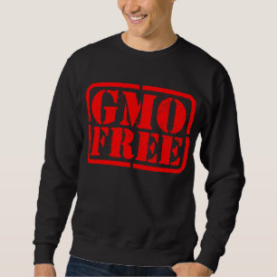 GMO Free - Red Sweatshirt