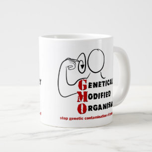 GMO Genetically Modified Organisms are crazy Large Coffee Mug