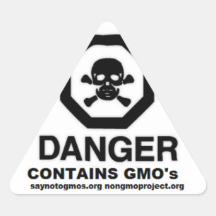 GMO sticker Say No to GMO's prop. 37