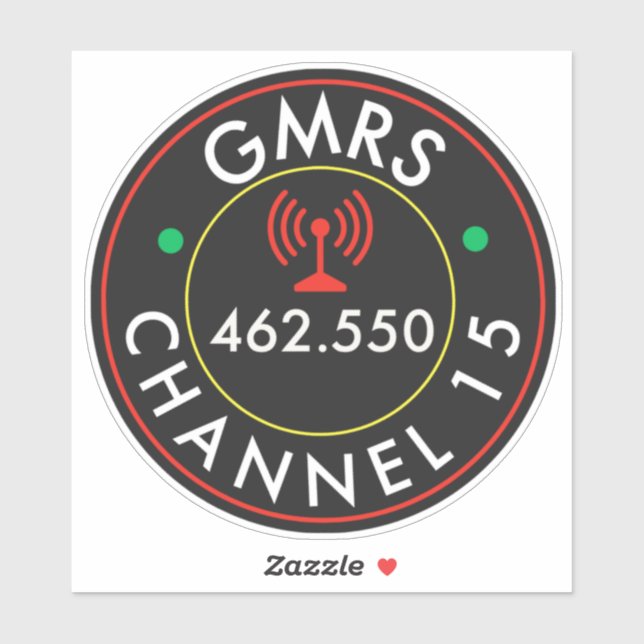 GMRS Radio Channel 15  (Sheet)