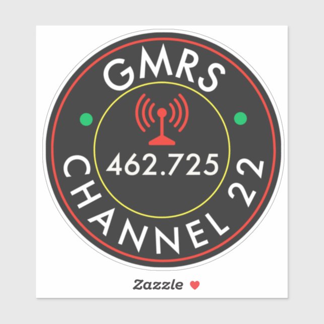 GMRS Radio Channel 22 (Sheet)