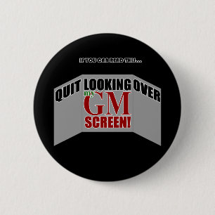 GMscreen 6 Cm Round Badge