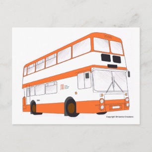 GMT Northern Counties Leyland Atlantean 1981 Postcard