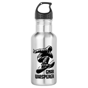 Gnar Whisperer Snowboarding 532 Ml Water Bottle