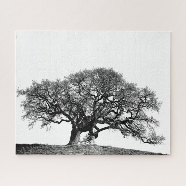 GNARLY OAK TREE JIGSAW PUZZLE (Horizontal)