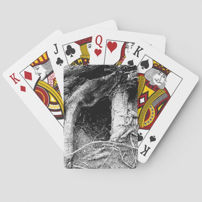Gnarly old tree playing cards (Back)